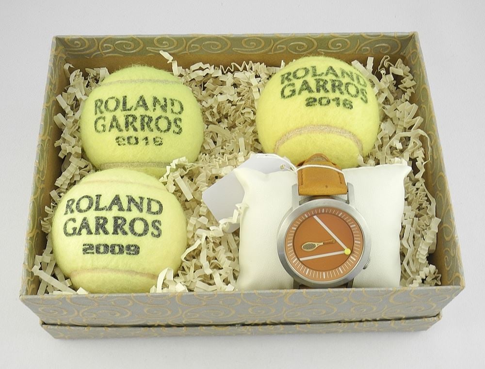 Akteo "Tennis" Stainless Steel Watch with Roland Garros Balls. (1 of 5)
