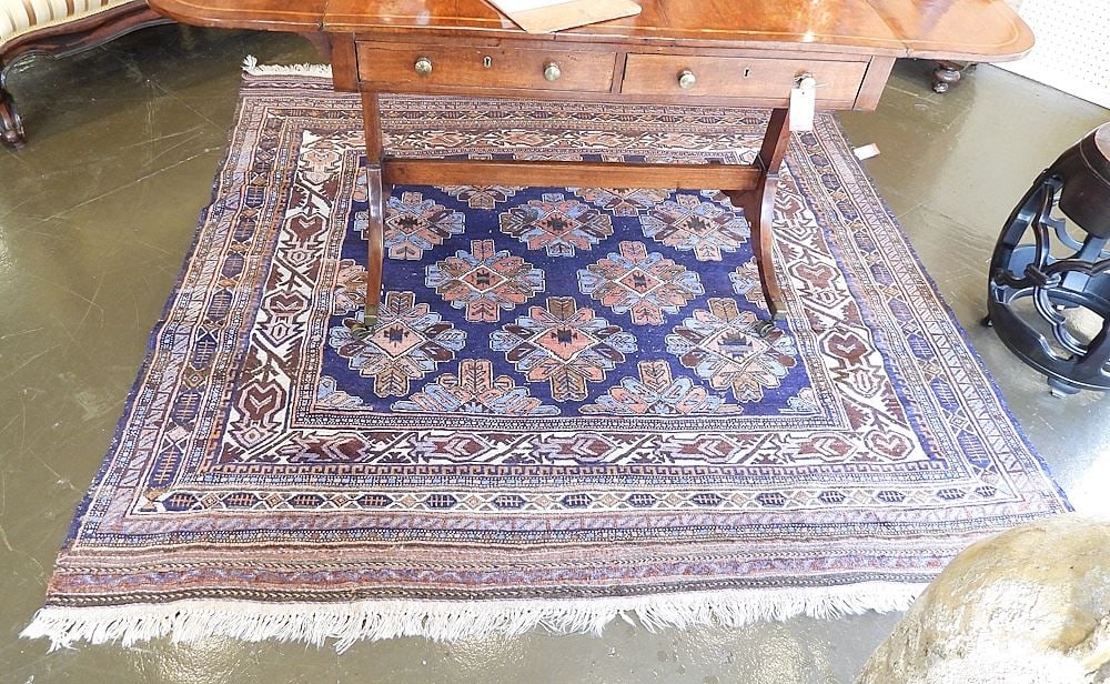 Caucasian Shirvan Carpet Approximately 6'2" x 6'5". (1 of 3)