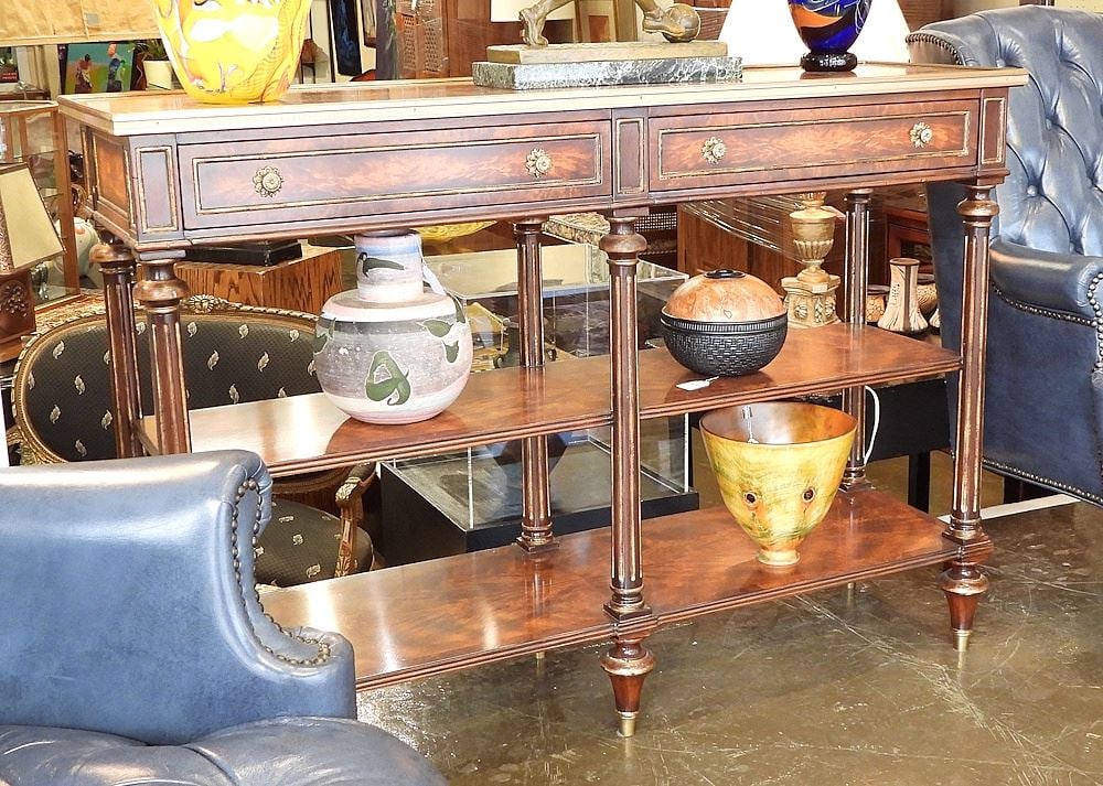 Theodore Alexander French Style Serving Table. (1 of 2)
