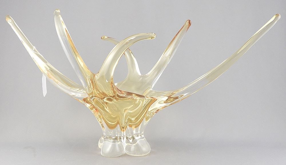 1960's Chalet Style Centerpiece, 18 1/4"L. (1 of 3)