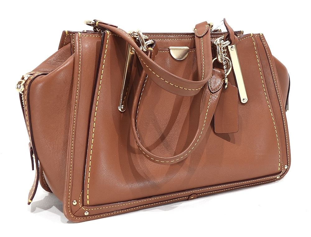 Coach Handbag No.E1992-30847, 13 1/2 "L.: Coach Handbag No.E1992-30847, 13 1/2 "L.