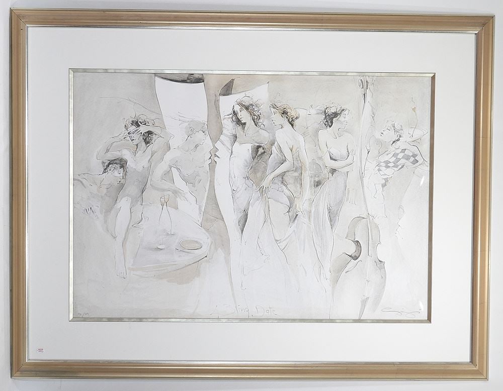 LEP #192/225 "Bling Date", 26 x 38".: LEP #192/225 "Bling Date", 26 x 38".