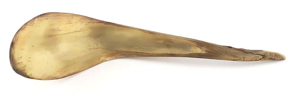 Gitksan Hazelton Area Mountain Sheep Spoon, 14 1/2"L. (1 of 7)