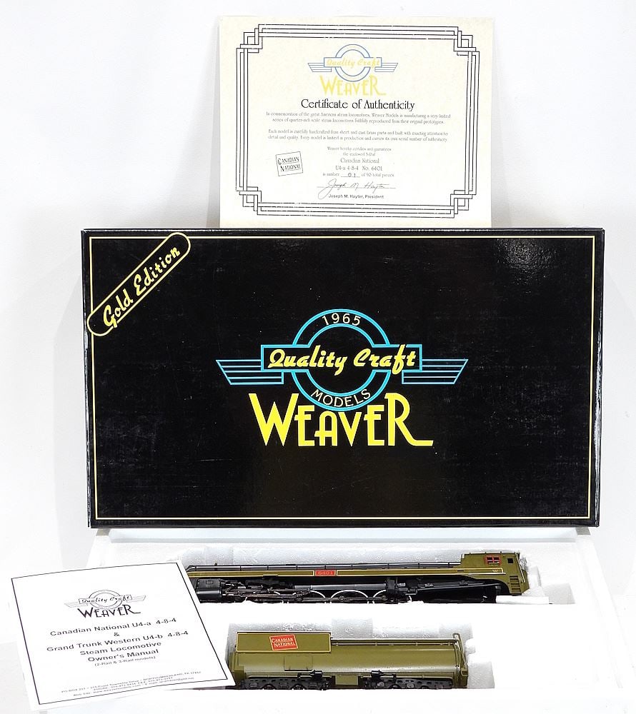 Weaver Model "Canadian National & Grand Trunk Western" Train. (1 of 2)