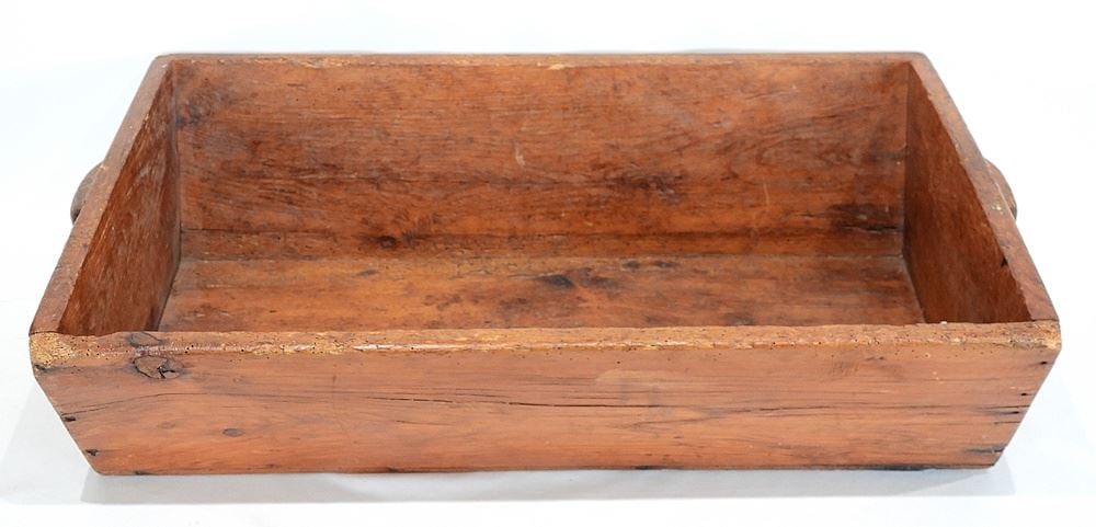 Canadiana Pine Trough, 30 1/4"L. (1 of 2)