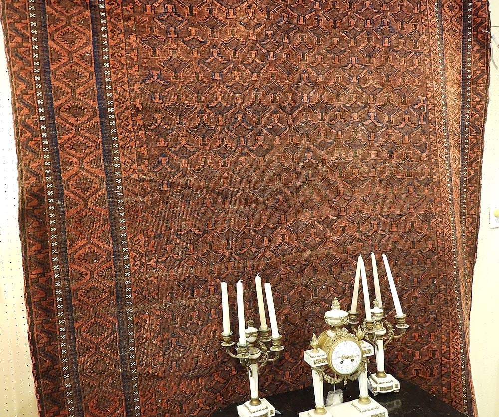 Baluch Carpet Approximately 6'5" x 12'9". - 2