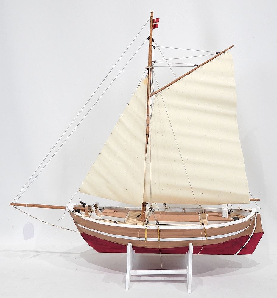 Ships Model: "Nils Juei", 26"L. (1 of 2)