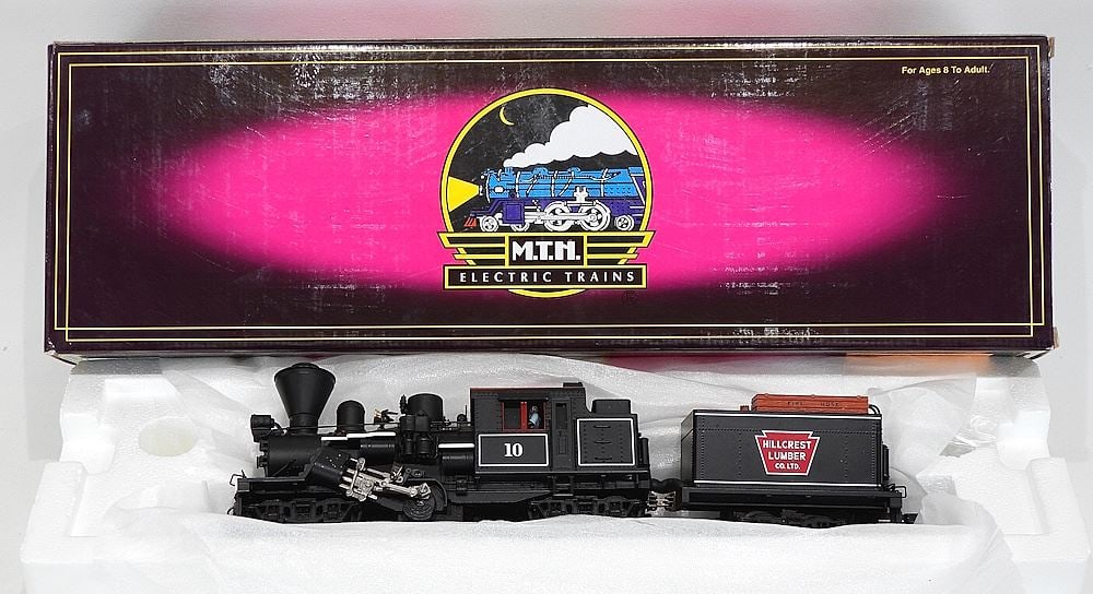 M.T.H. Electric Trains "Climax Steam Engine". (1 of 2)