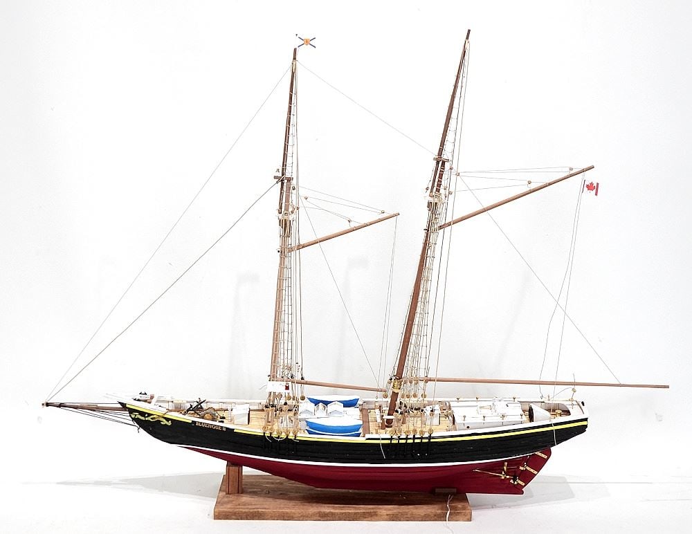 Ships Model: "Bluenose II", 30"L.: Ships Model: "Bluenose II", 30"L.