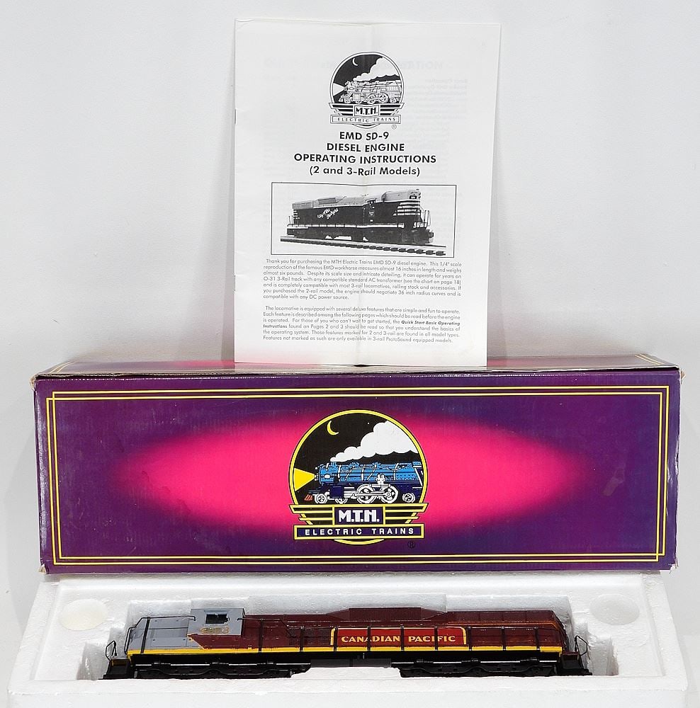 M.T.H. Electric Trains "EMD SD-9 Diesel" Engine. (1 of 2)