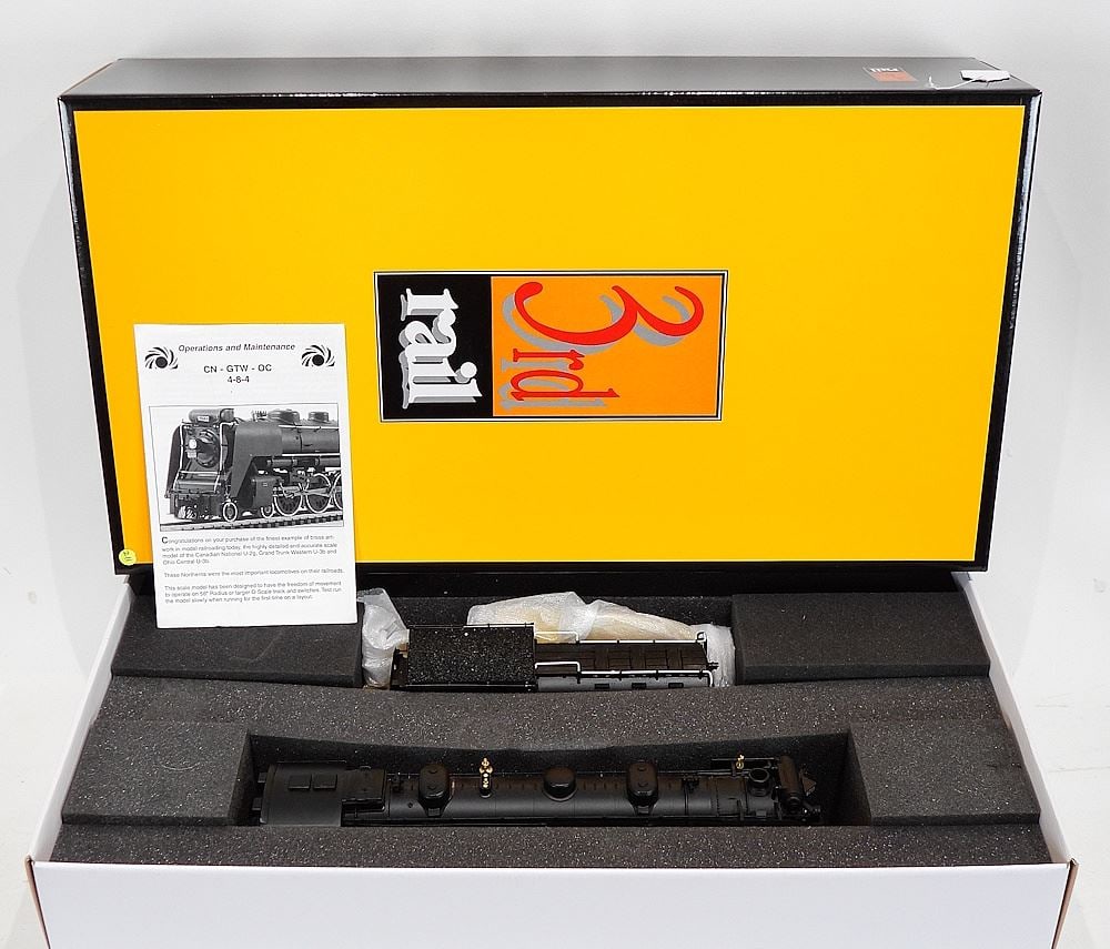 3rd Rail Brass O Scale "Canadian National U-2G/Grand Trunk Western U- 3b" Locomotive. (1 of 2)