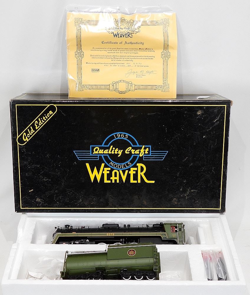 Weaver Model "Great Northern 4-8-2 P-2 Class Train. (1 of 2)