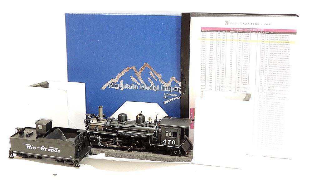 Mountain Model Imports "K-28 2-8-2 Factory Painted Road #470". (1 of 3)