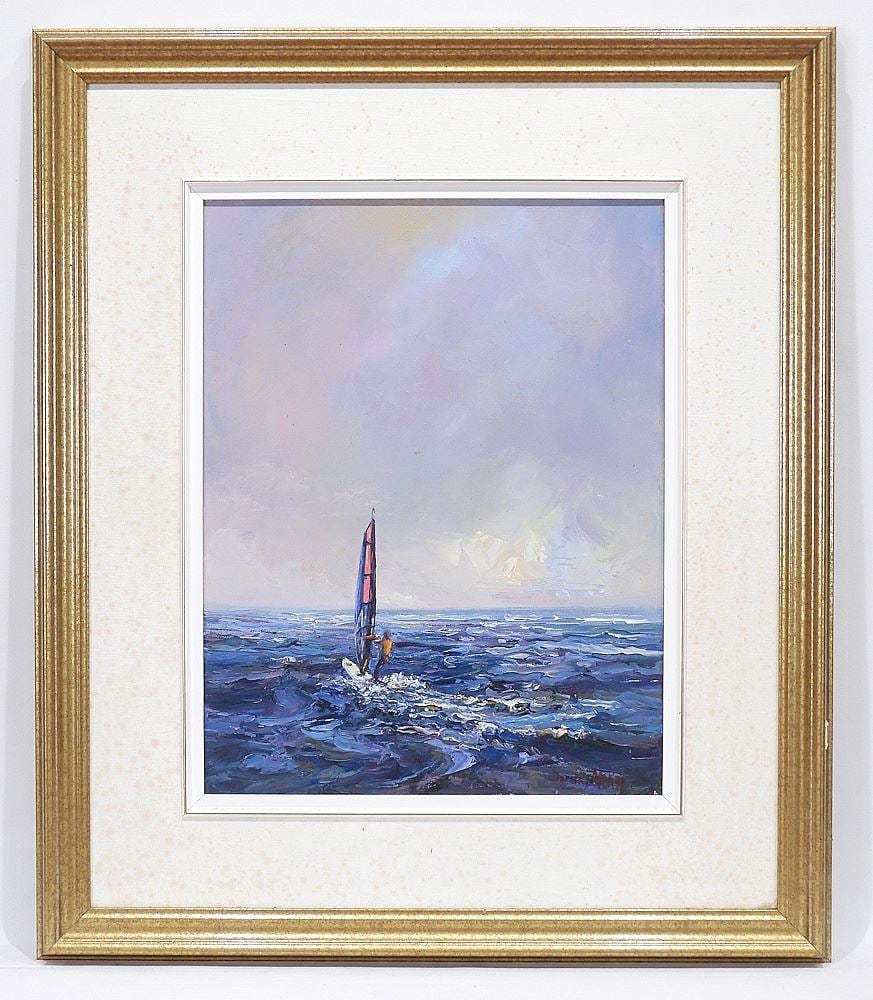 Oil on Canvas signed Dorothy McKay, 18 x 14" "Salt Spray". (1 of 5)