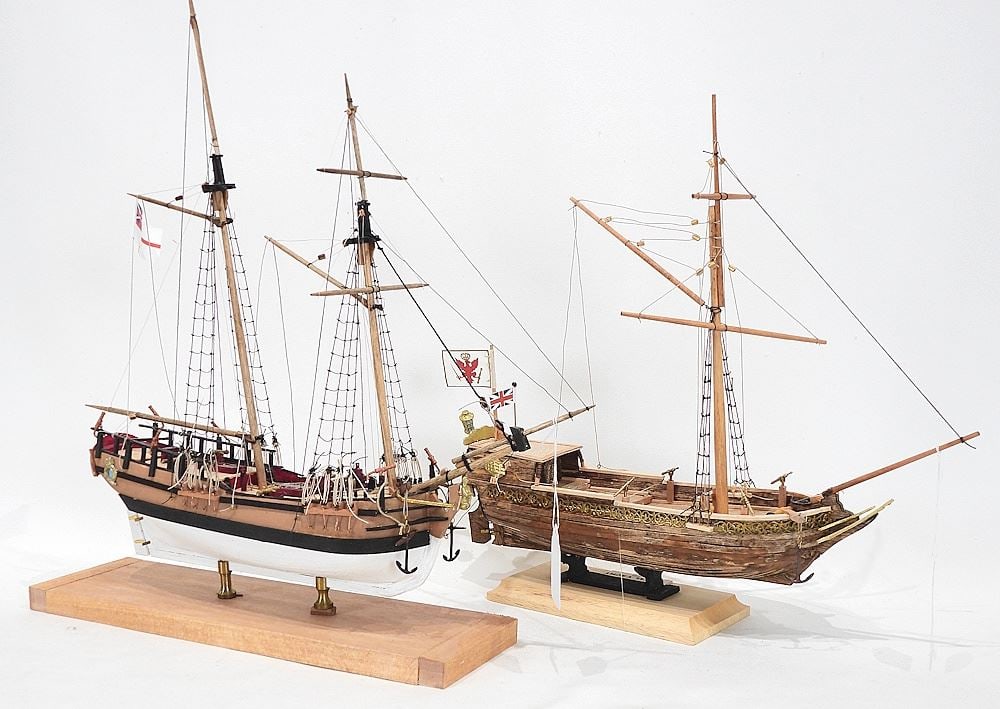 Two Ships Models: "Sultana" & "Royal Yacht". (1 of 2)