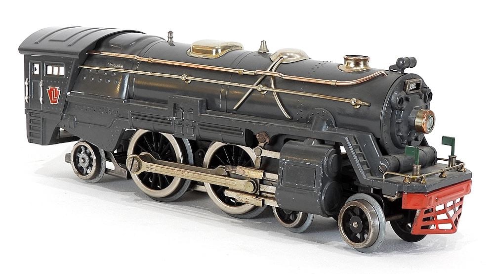 Lionel 392E Locomotive, 16 1/2"L, Electric w/ Brass Fittings.: Lionel 392E Locomotive, 16 1/2"L, Electric w/ Brass Fittings.
