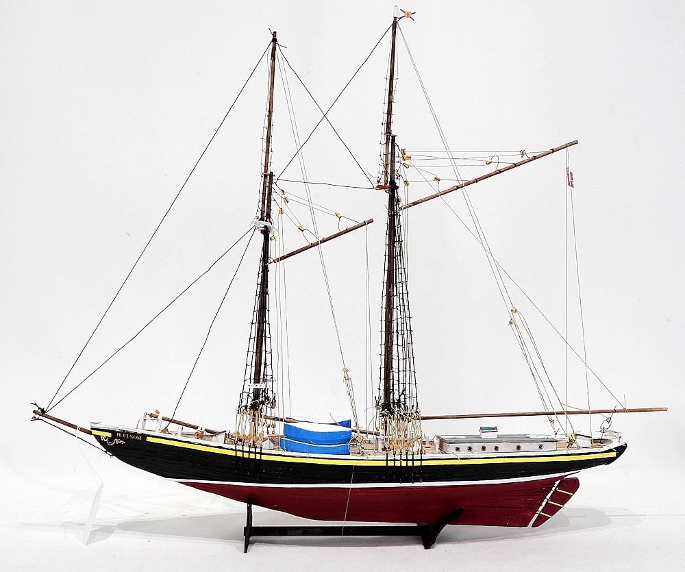 Ships Model: "Bluenose", 20"L.: Ships Model: "Bluenose", 20"L.