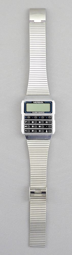 Micronta LCD Quartz Calculator Watch. - 2