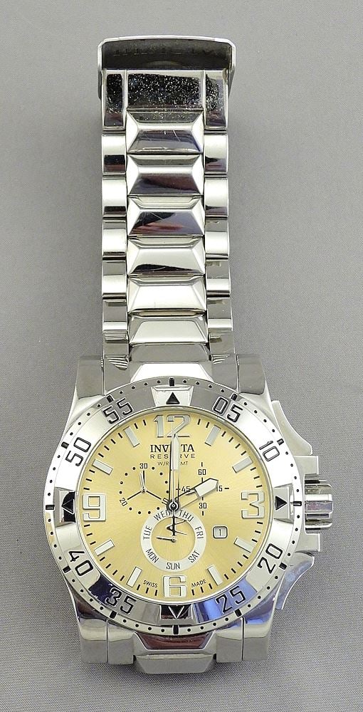 Invicta Reserve Wristwatch with Original Box & Papers.: Invicta Reserve Wristwatch with Original Box & Papers.