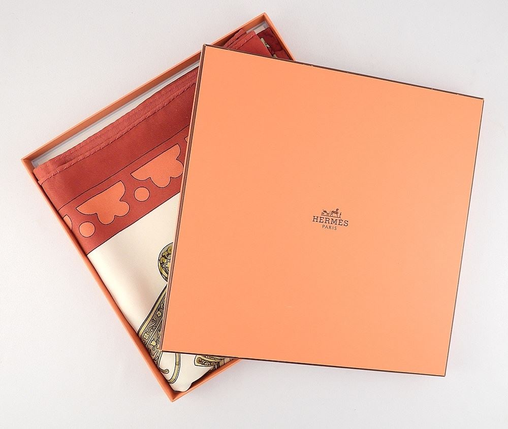 Hermes Paris Silk Scarf "Diane" w/Original Box. (1 of 4)