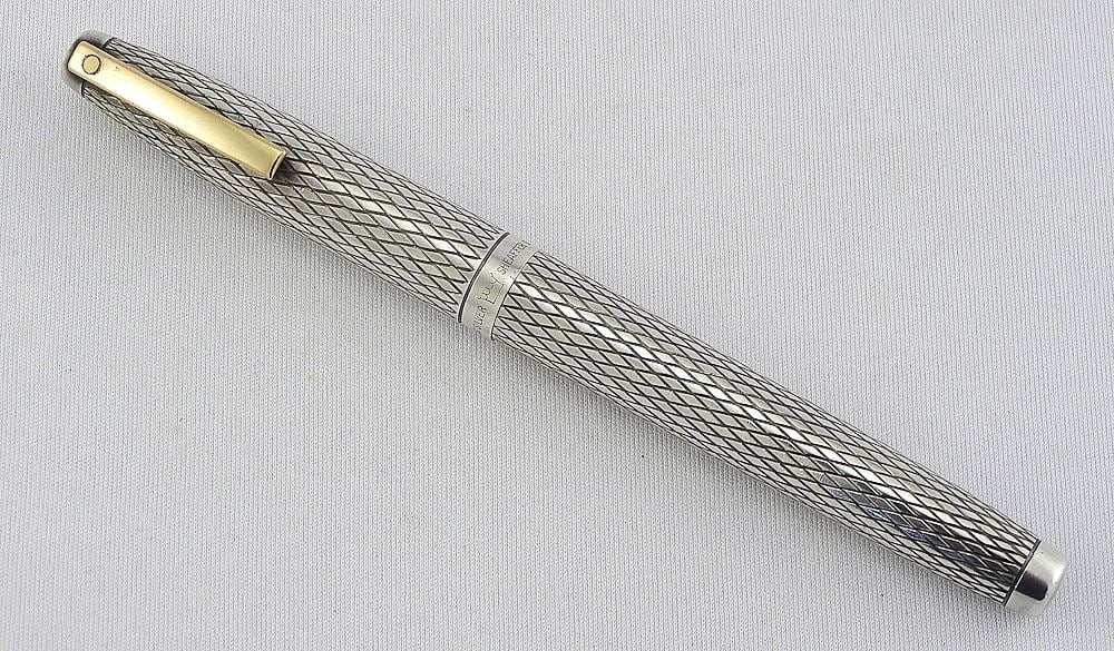 Sheaffer White Dot Sterling Silver Fountain Pen w/14K Nib. (1 of 5)