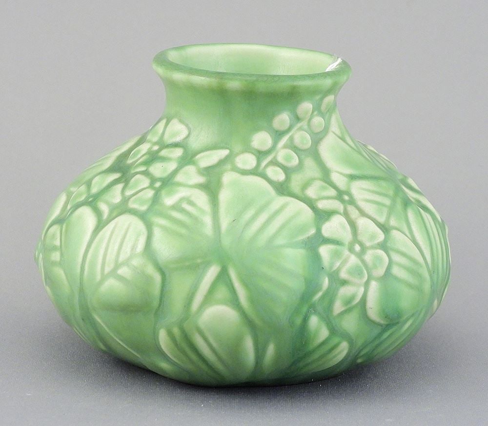 Rookwood Pottery Vase Impressed XLV 635218, 3 1/4"h. (1 of 5)