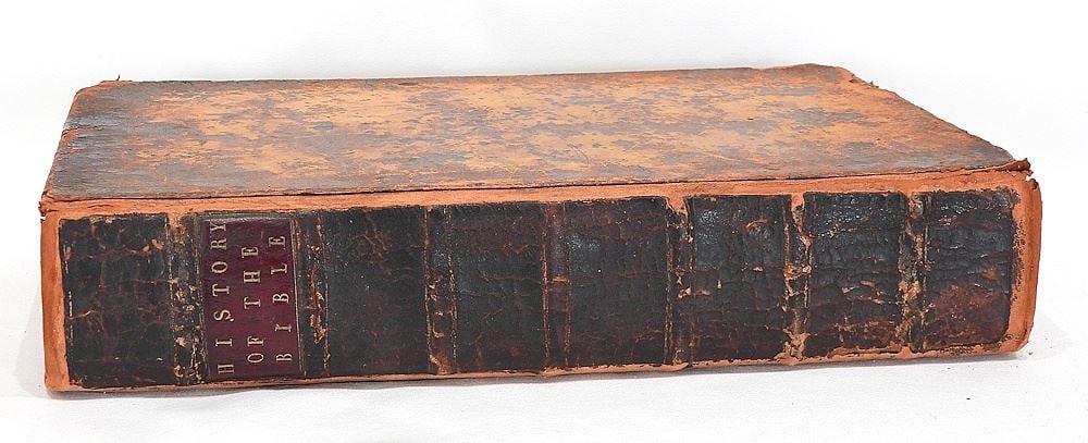 Book: "History of the Old & New Testament"/Dr. Hornek/London/1701. (1 of 12)