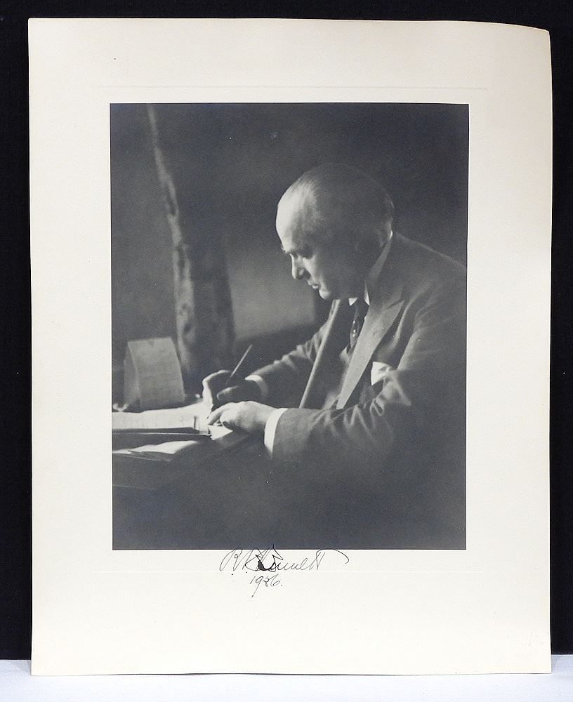 Signed Photograph by Violet Keene: R.B. (Richard Bedford) Bennett 1936, 13 7/8 x 11". (1 of 6)