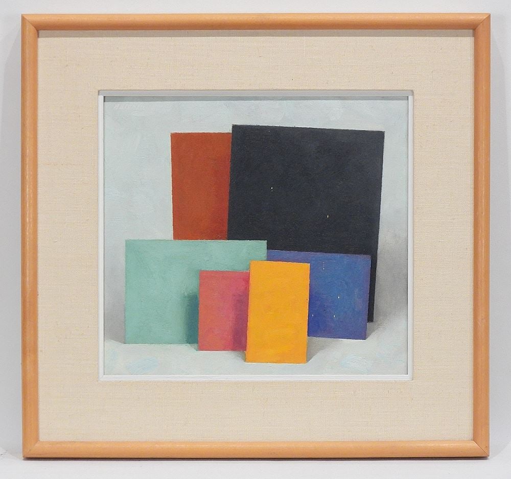 Oil on Board by ENN Erisalu, 11 x 12", "Untitled". (1 of 4)