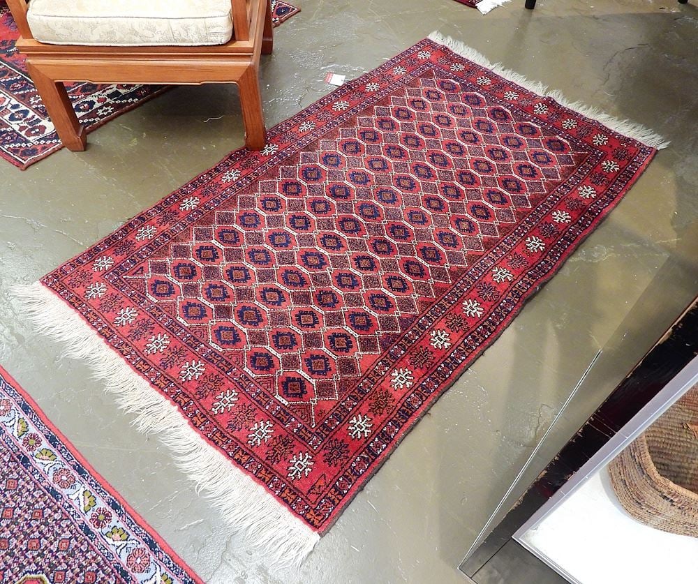 Persian Carpet Approximately 3'3" x 5'9". (1 of 4)