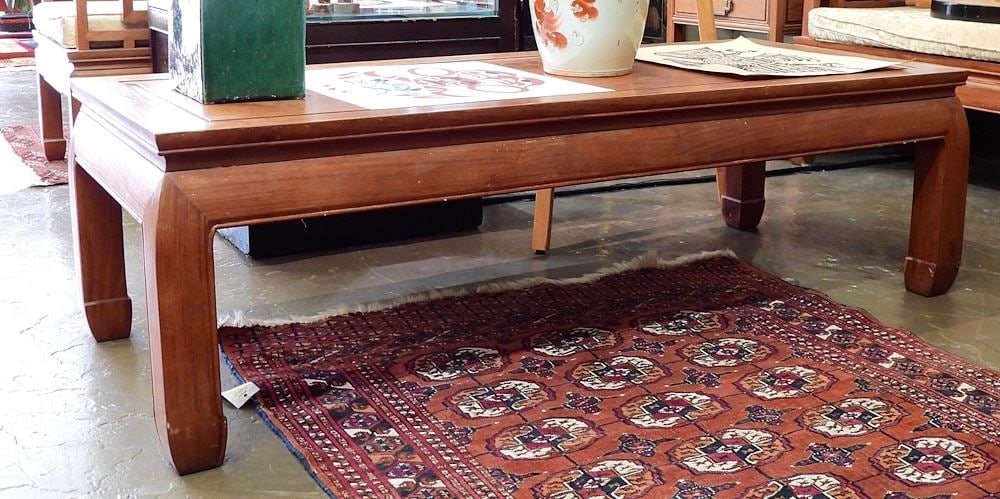George Zee & Co. Hong Kong Teak Low Table. (1 of 3)