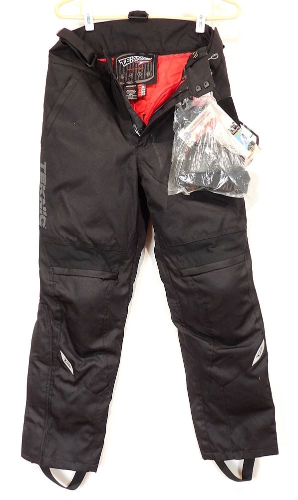 Teknic Nylon Motorcycle Pants, Size 8. (1 of 3)