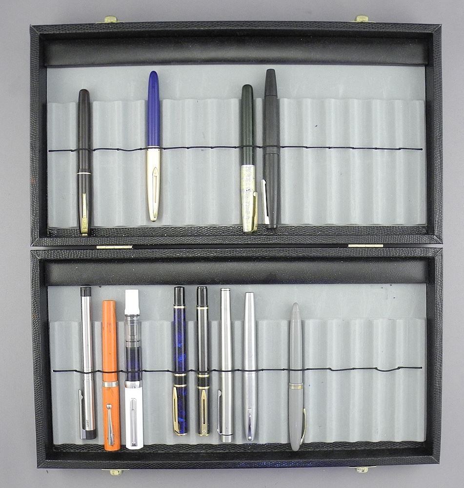 Fountain Pen Collection Including Waterman & Diplomat. (1 of 2)