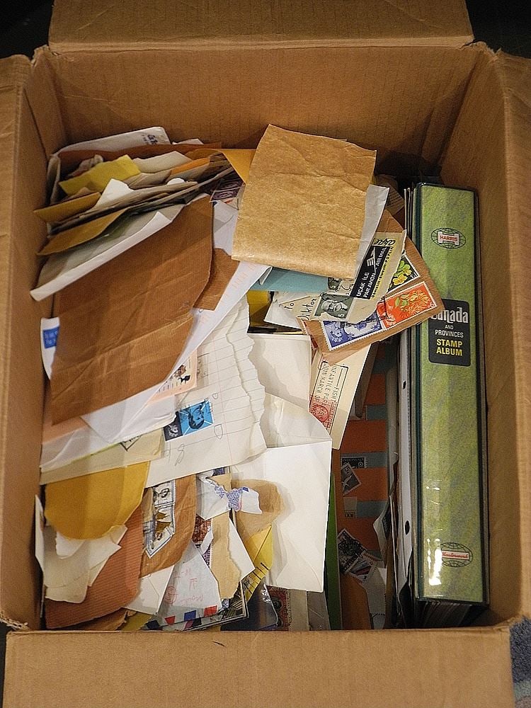 Worldwide Stamp Carton Load. (1 of 2)