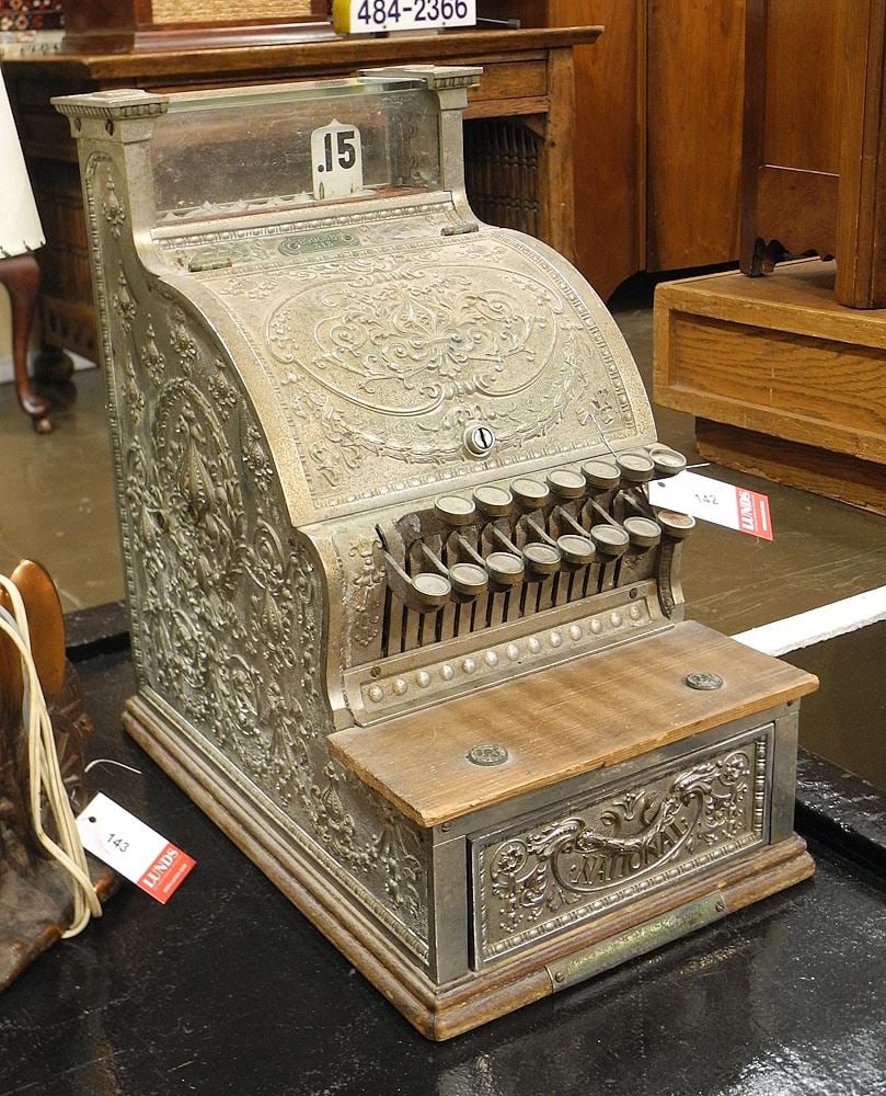 National Cash Register C.1900, (as found/weight noted). (1 of 2)