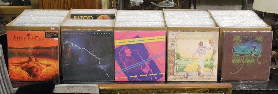 Large Record Collection, Mostly Classic Rock. (1 of 3)