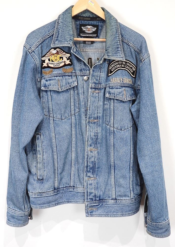 Harley Davidson Ladies White Leather Motorcycle Jacket & Four Garments, Size S & M. (1 of 7)