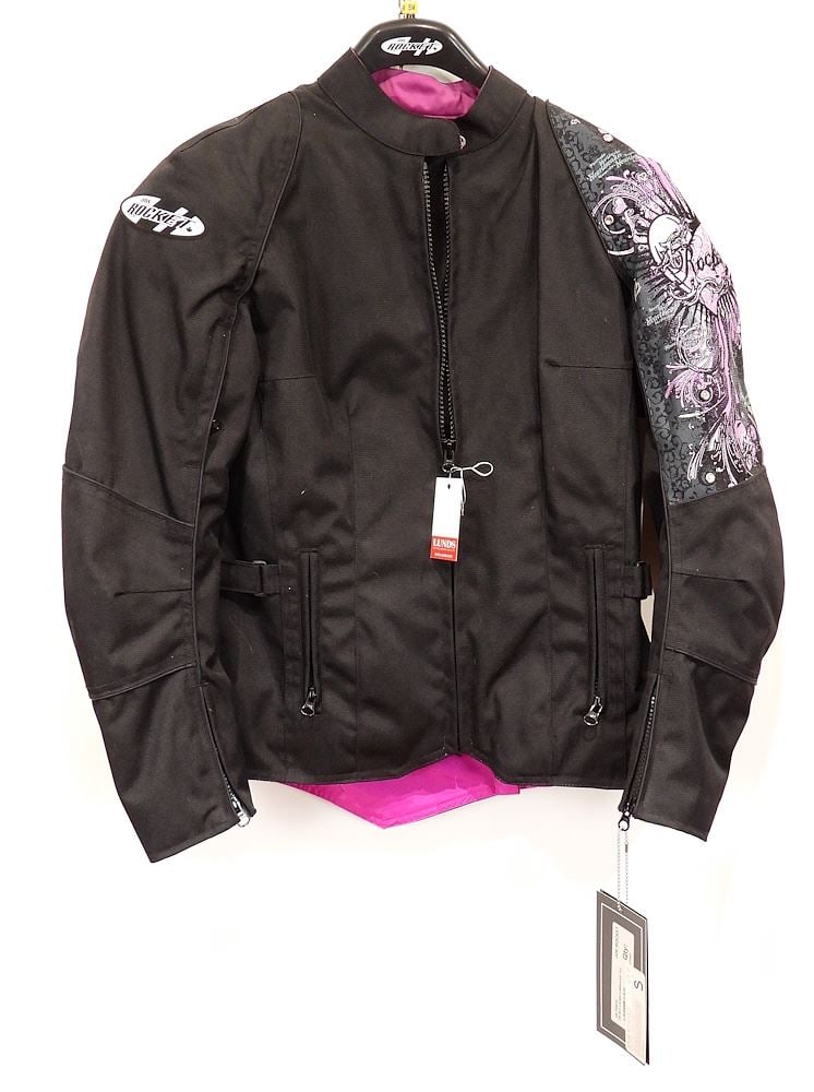 Joe Rocket Ladies Nylon Motorcycle Jacket, Size S. (1 of 5)