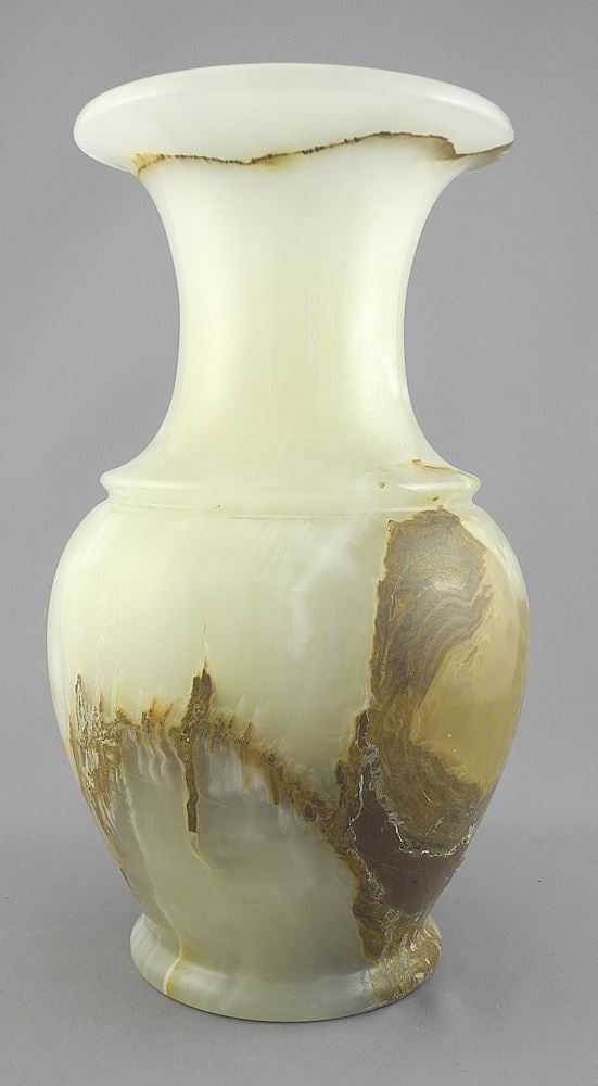 Marble Vase, 10 5/8"h. (1 of 3)