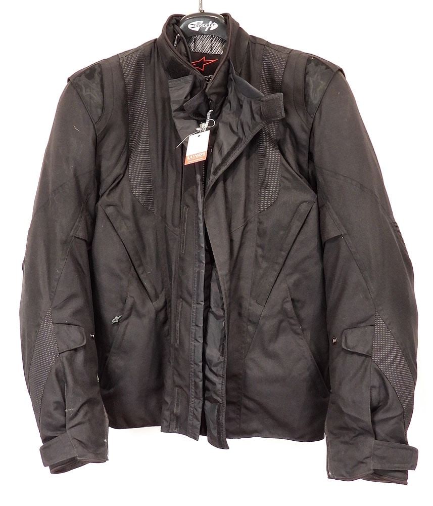 Alpine Stars Gent's Nylon Motorcycle Jacket w/Heated Liner, Size XL. (1 of 1)