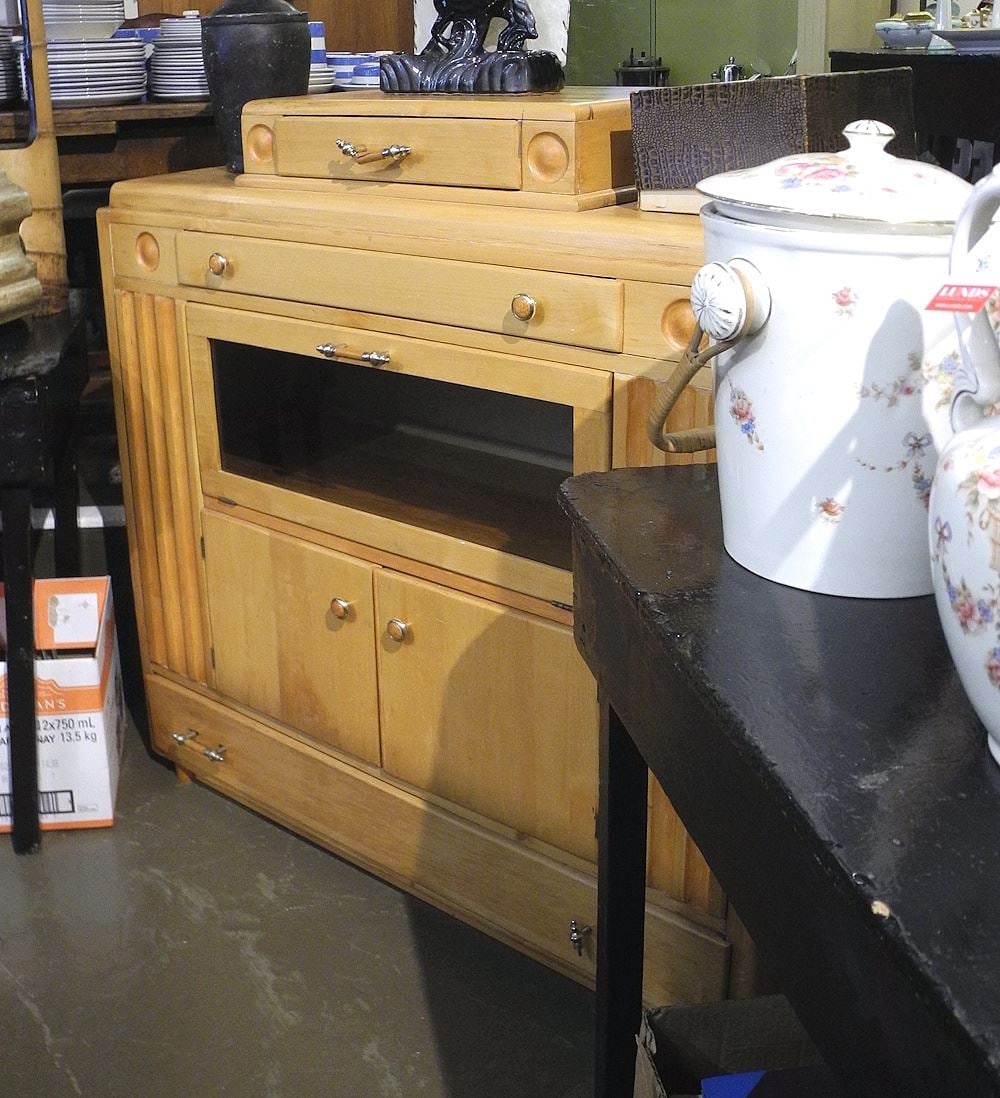 C.1940's Kitchen Sideboard, 43"w. (1 of 2)