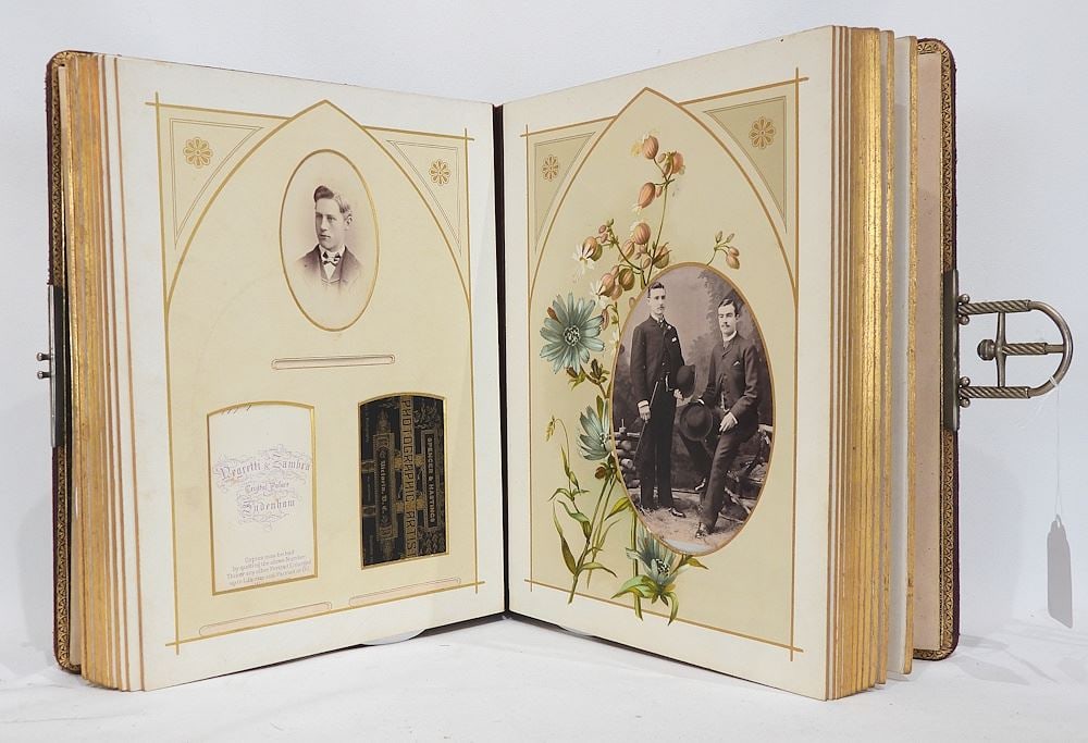 Beck with Family BC Photograph Album, Late 19th/Early 20th C.: Beck with Family BC Photograph Album, Late 19th/Early 20th C.