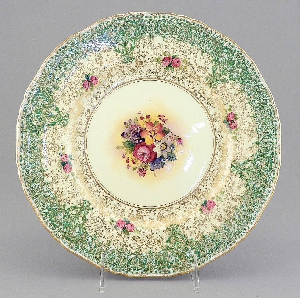 Royal Worcester Cabinet Plate, 10 3/4" Diameter. (1 of 4)