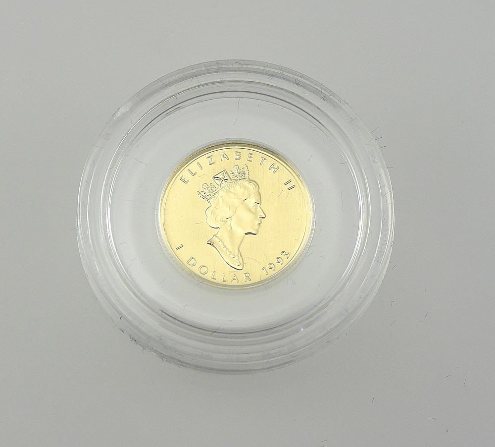 1/20 Oz. Fine Canadian Gold Coin.: 1/20 Oz. Fine Canadian Gold Coin.