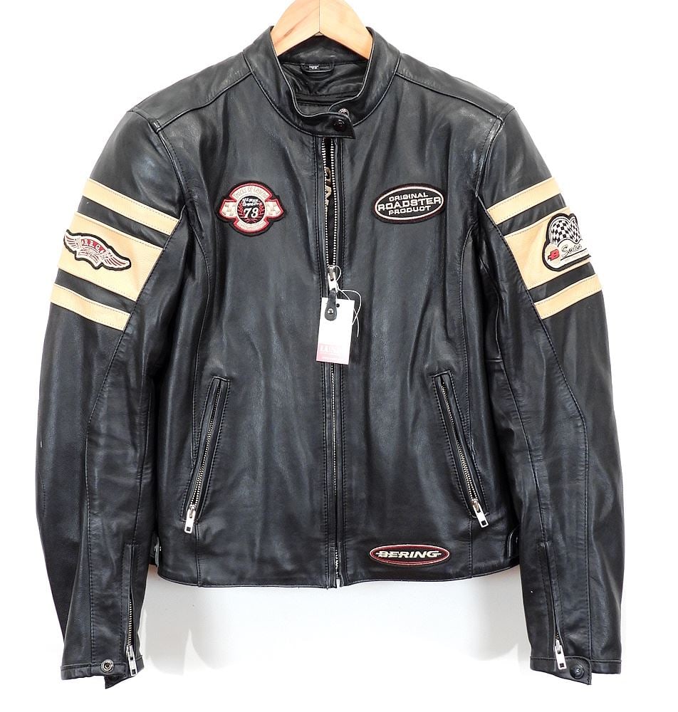 Bering 73 Original Roadster Product Ladies Motorcycle Jacket, Size T2. (1 of 5)