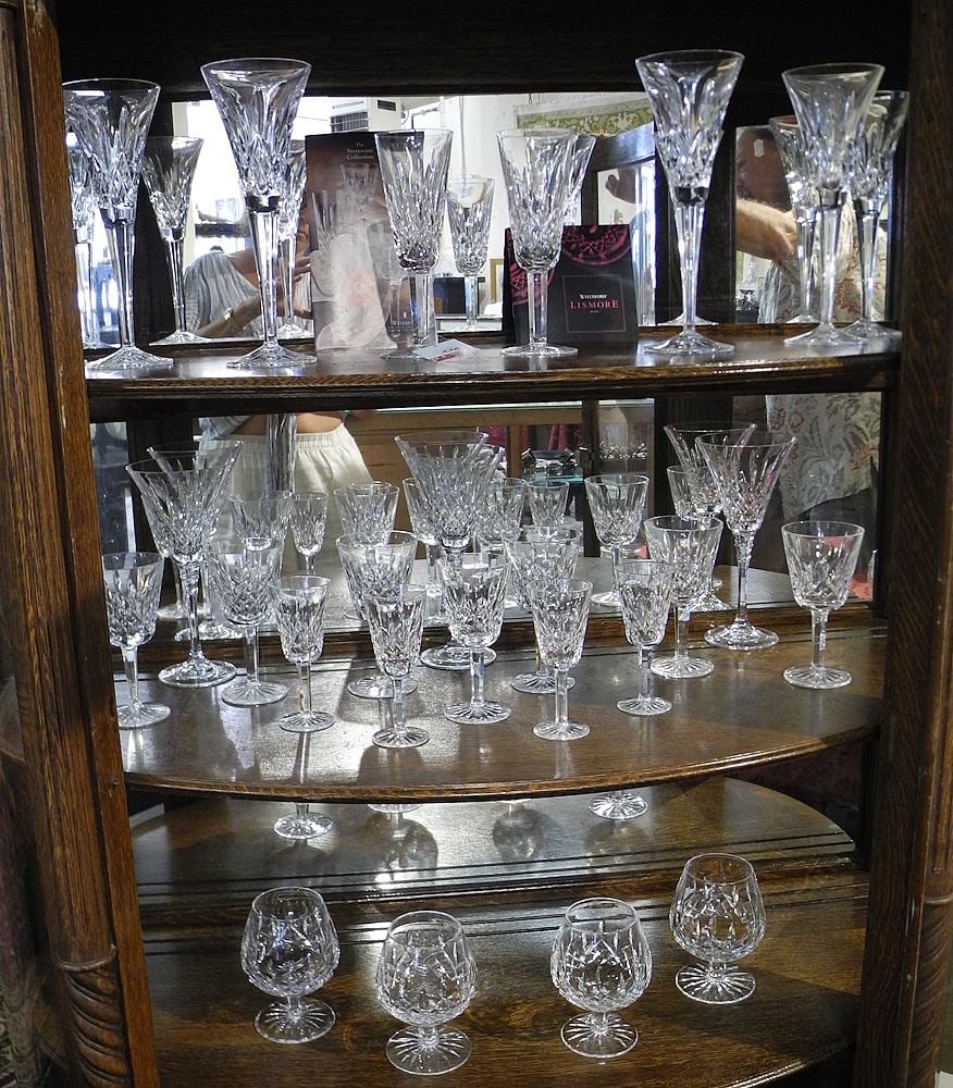 Collection of Waterford Lismore Stemware. (1 of 4)