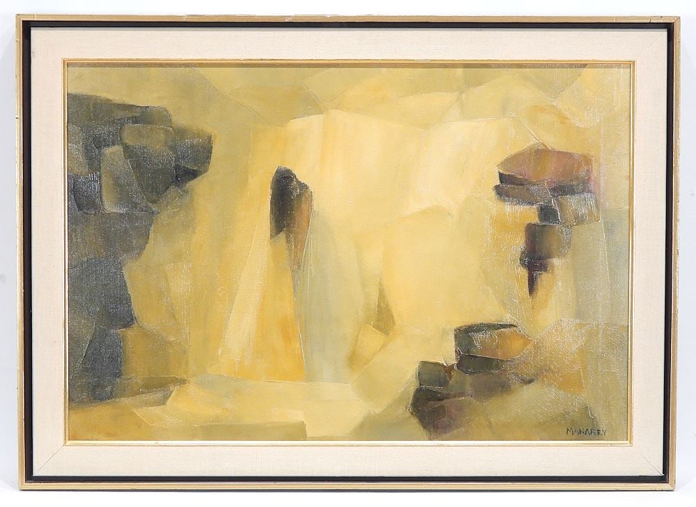 Oil on Canvas signed (Thelma) Manarey, 17 x 25", Untitled. (1 of 4)