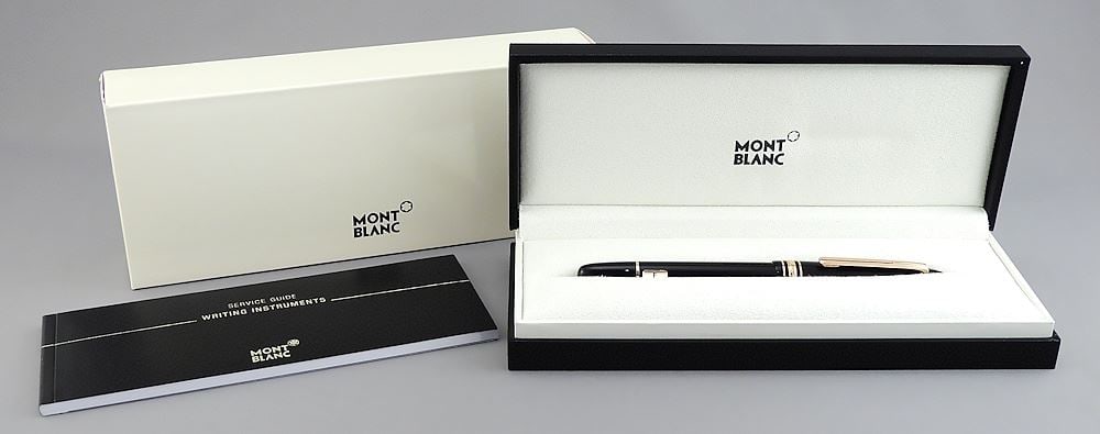 Mont Blanc Meisterstuck Fountain Pen (Au 585 Nib) w/Box/Papers/Tokyo Wrapping. (1 of 5)