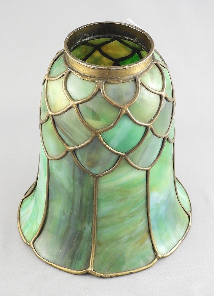 Early 20th C. American Lamp Shade, 6 5/8"h. (1 of 4)