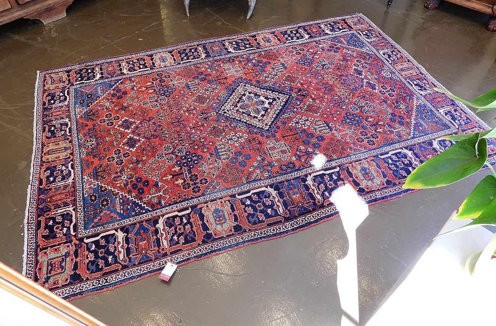 Hand Knotted Caucasian Carpet Approximately 7'1" x 4'10".: Hand Knotted Caucasian Carpet Approximately 7'1" x 4'10".